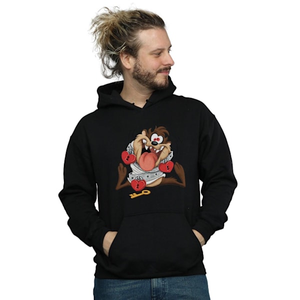 Looney Tunes Herr Taz Valentine´s Day Madly In Love Hoodie S Svart Black S