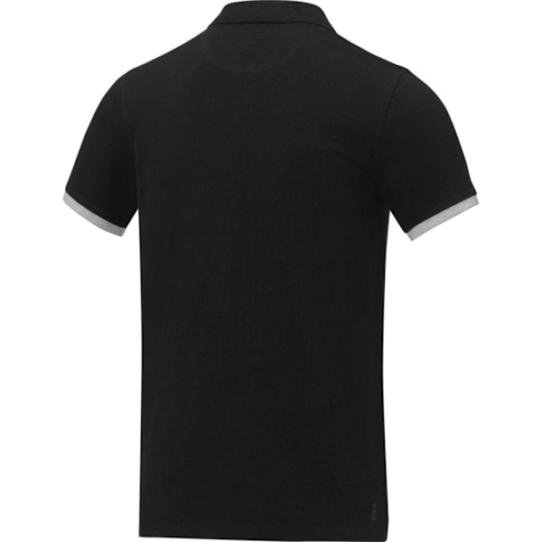 Elevate Herr Morgan Kortärmad Poloskjorta M Solid Black Solid Black M