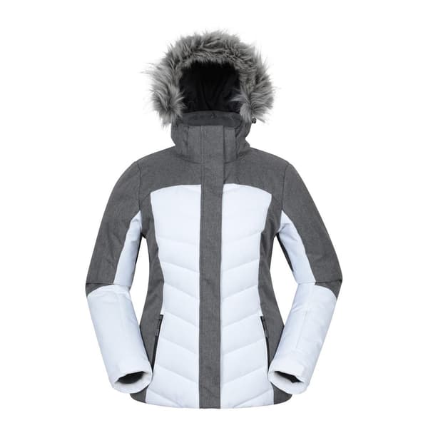 Mountain Warehouse Dam/Dam Vadderad Skidjacka & Byxor S White 20 UK