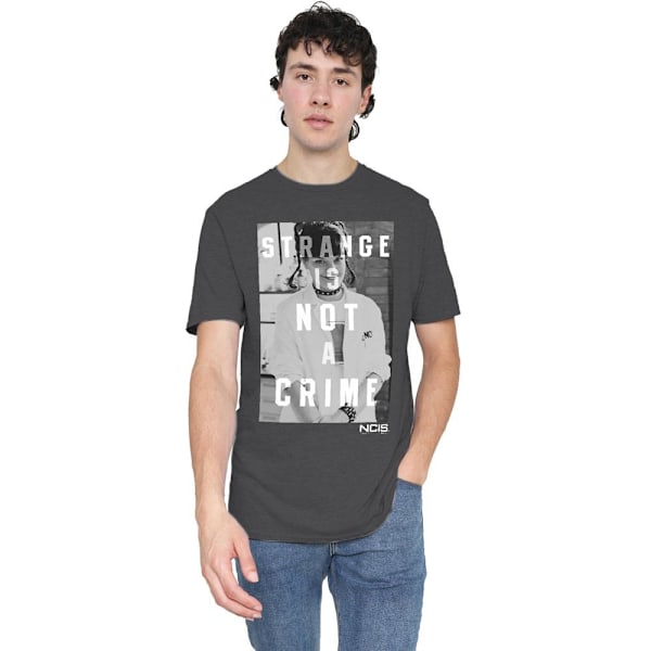 NCIS Unisex Vuxen Konstig T-Shirt L Gråmelerad Charcoal L