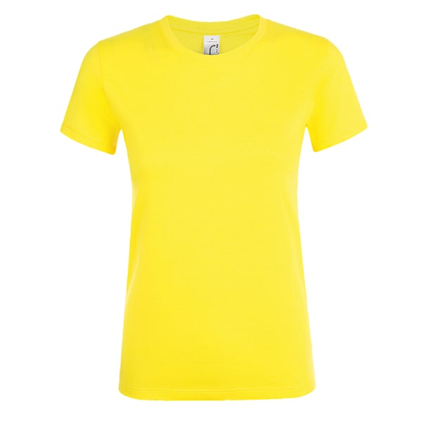 SOLS Dam/Kvinnor Regent Kortärmad T-shirt L Citron Lemon L