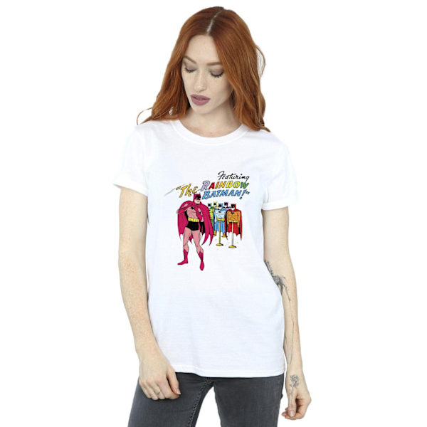 DC Comics Dam/Dam Batman Comic Cover Rainbow Batman Bomull White XL