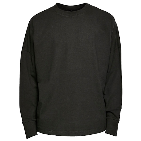 Bygg ditt varumärke herr Cut-On Oversized långärmad T-shirt L B Black L