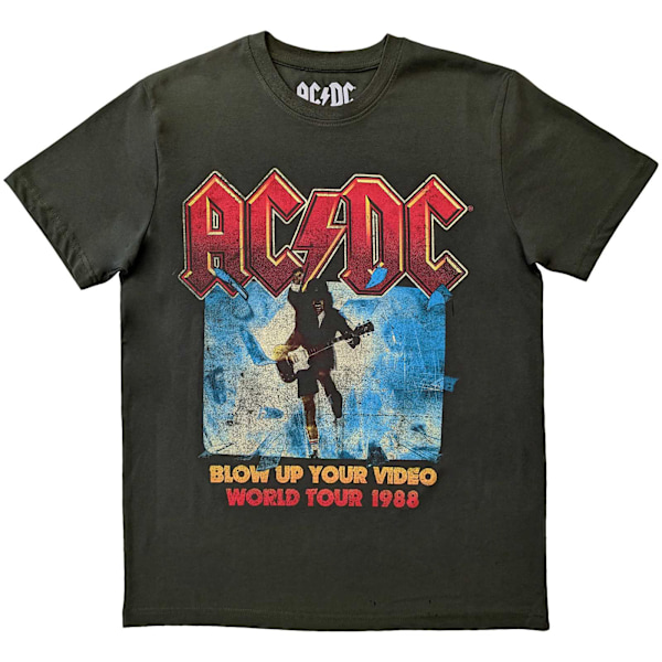 AC/DC Unisex Vuxen Uppblåsbar Your Video T-shirt XXL Grön Green XXL