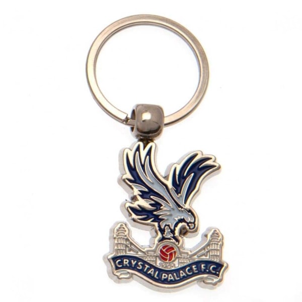 Crystal Palace FC Crest Enamel Keyring One Size Blå/Röd Blue/Red One Size
