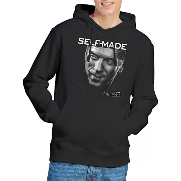 Billions Herr Self Made Hoodie L Svart Black L