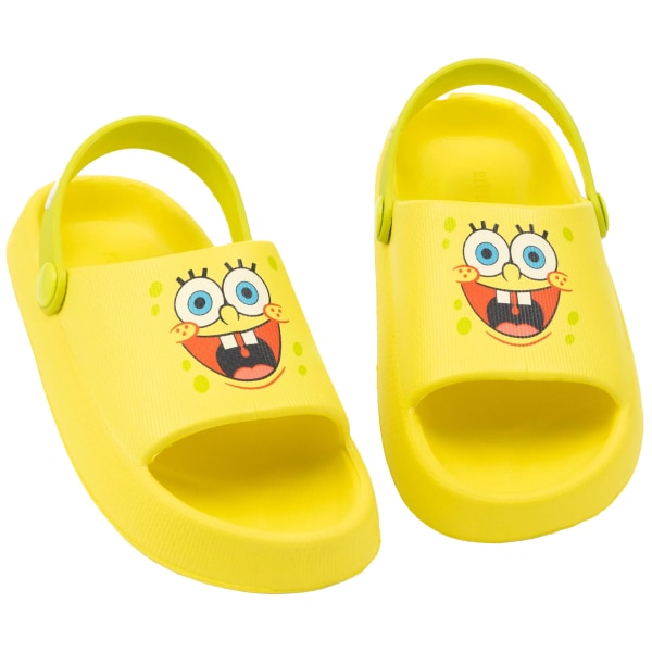 SpongeBob SquarePants Barn Sliders för barn/barn 13 UK Ch Yellow 13 UK Child