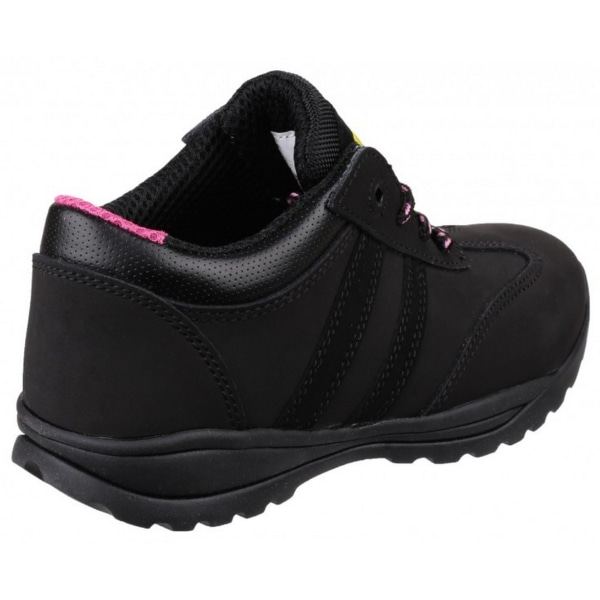 Amblers Safety Women/Ladies FS706 Sophie Safety Leather Shoes Black 4 UK