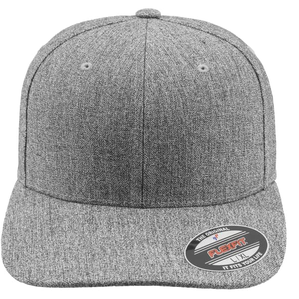 Flexfit by Yupoong Plain Span Cap L/XL Heather Grey Heather Grey L/XL