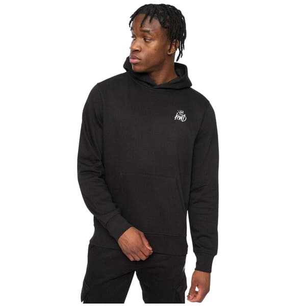 Kings Will Dream Herr Crosby 2.0 Bomullsblandning Pullover Hoodie S Black S