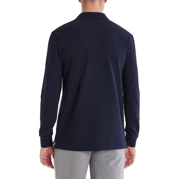 Paul Smith Herr Zebra Långärmad Pikétröja M Marinblå Navy M