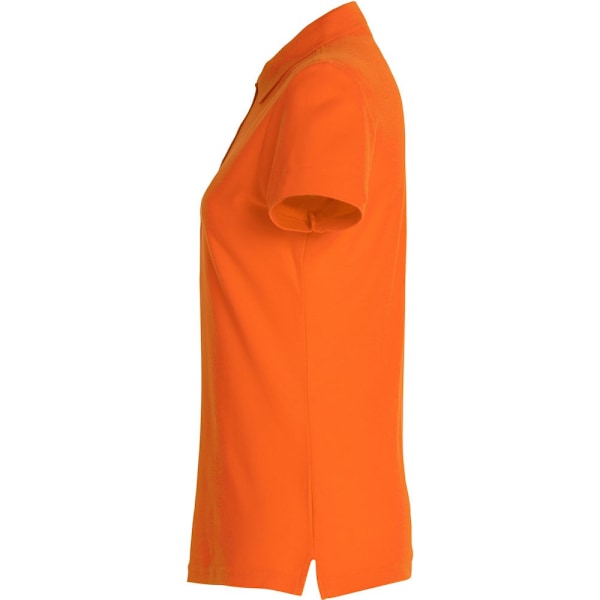 Clique Dam/Dam Plain Pikétröja M Blodorange Blood Orange M