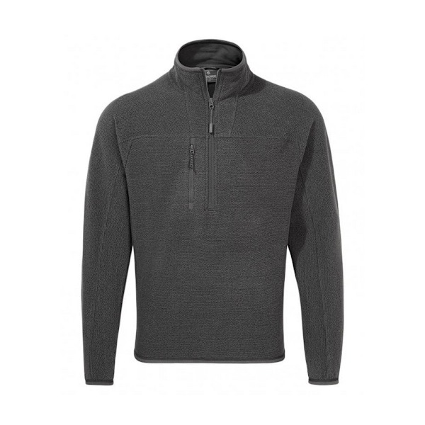 Craghoppers Expert Active Marl Halvzip Fleece Top L Carbo för män Carbon Grey L