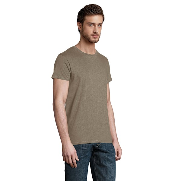 SOLS Crusader Ekologisk T-shirt Herr XS Khaki Khaki XS