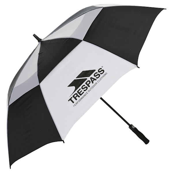 Trespass Catterick Automatisk Paraply En Storlek Svart/Vit Black/White One Size