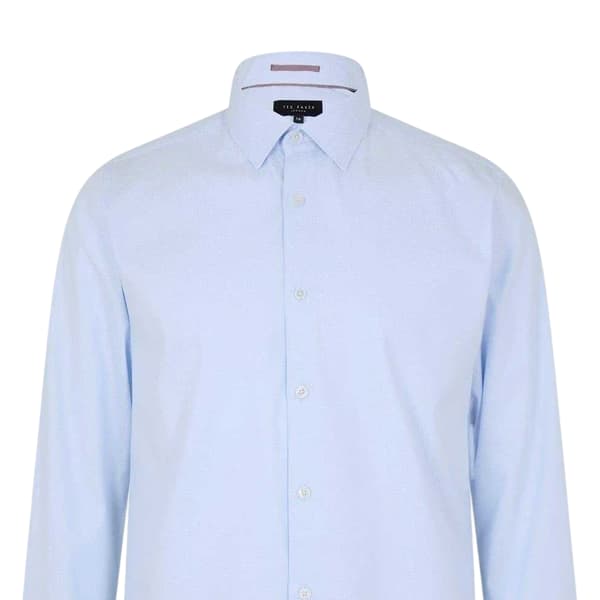 Ted Baker Herrskjorta Diamond Dot Slim 16.5 i Blått Blue 16.5 in