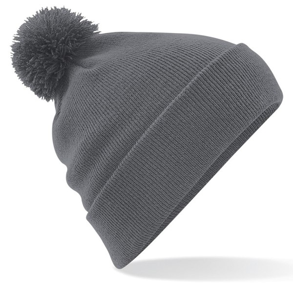 Beechfield Unisex Original Pom Pom Vintermössa En storlek G Graphite Grey One size