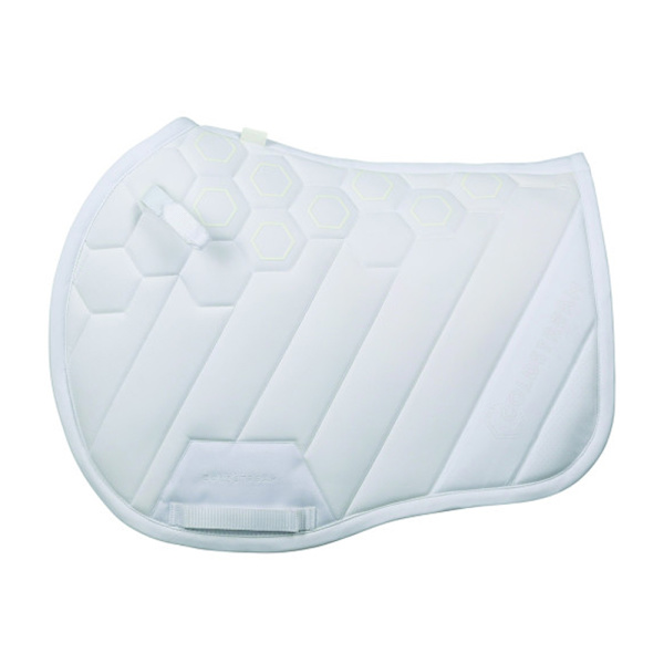 Coldstream Edrom Hästsadelpad Full Vit White Full