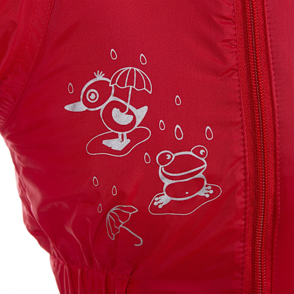 Trespass Baby Unisex Dripdrop Vadderad Vattentät Regnställ 18/24 Signal Red 18/24 Months
