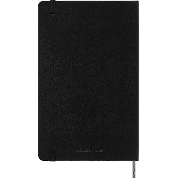 Moleskine Odaterad Vecko-Planner med Hård Pärm, En Storlek, Solid Svart Solid Black One Size