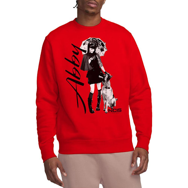 NCIS Unisex Vuxen Sunny Day Sweatshirt L Röd Red L