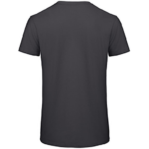 B&C Mens Favorite Organic Cotton Crew T-shirt 2XL mörkgrå Dark Grey 2XL