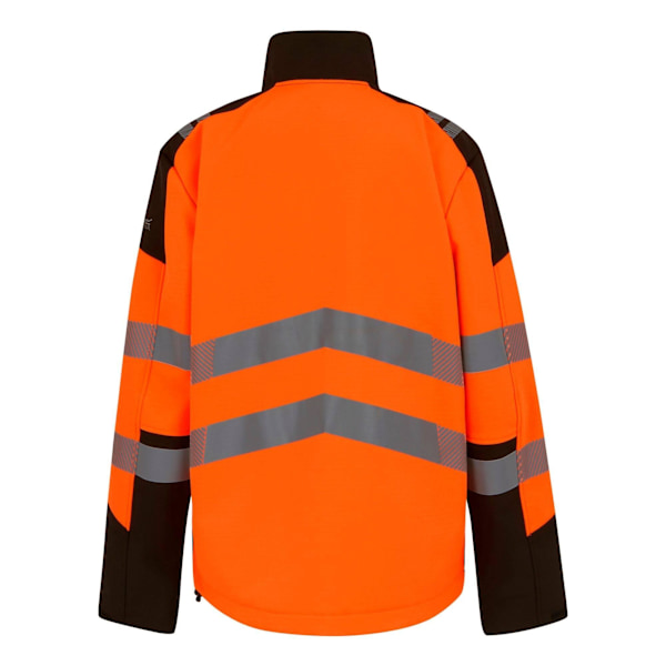 Regatta Professional Hi-Vis 3-lagers Soft Shell Jacka för Män XL B Black/Yellow XL