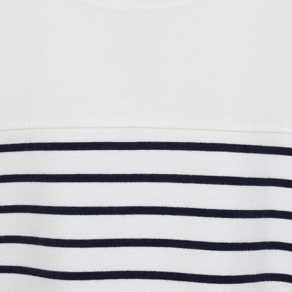 Lazy Jacks Dam/Dam Randig Tröja 3XL Vit White 3XL