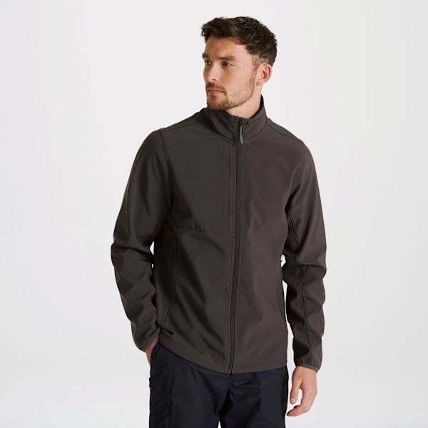 Craghoppers Mens Expert Basecamp Soft Shell Jacka S Carbon Gre Carbon Grey S