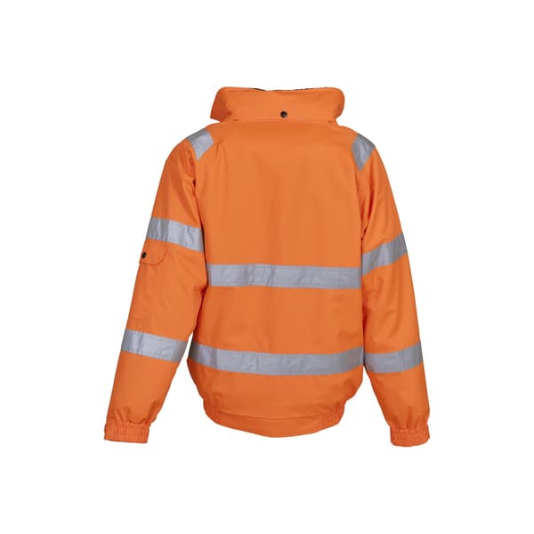 Yoko Fontaine Flight Jacket L Orange Orange L
