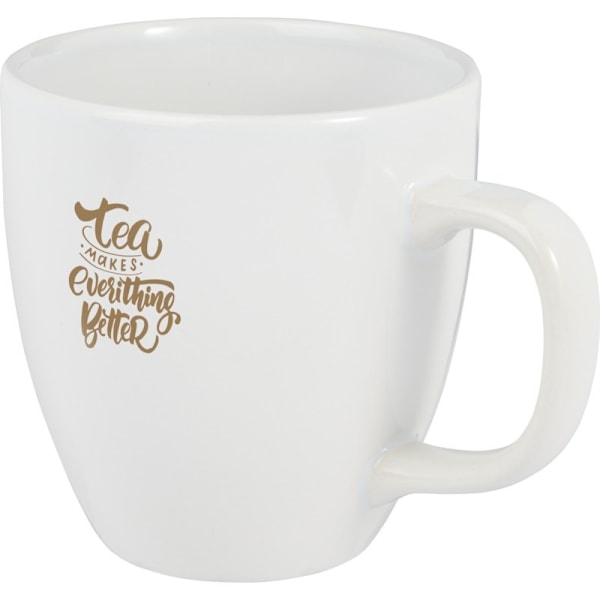 Bullet Moni Keramisk Mugg En Storlek Vit White One Size