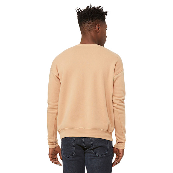 Bella + Canvas Unisex Vuxen Fleece Drop Shoulder Sweatshirt XS Heather Sand Dune XS