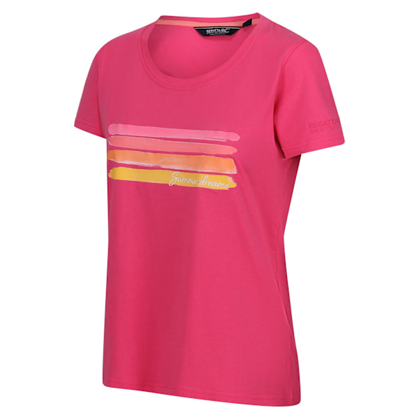 Regatta Dam/Kvinnor Filandra VIII T-Shirt 16 UK Hot Pink Hot Pink 16 UK