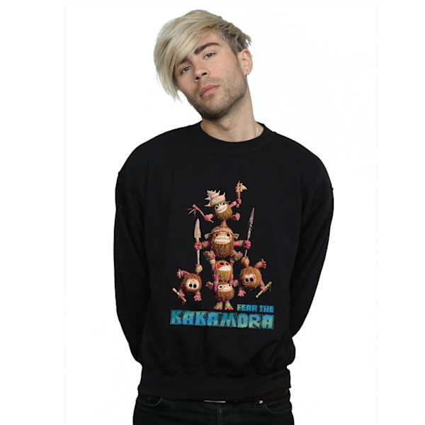 Disney Herr Moana Fear The Kakamora Sweatshirt 3XL Svart Black 3XL