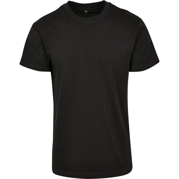 Bygg ditt varumärke Unisex Adults Premium Combed Jersey T-Shirt 2X Black 2XL