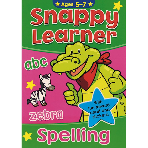 Alligator Snappy Learner Stavning Med Rolig Aktivitetsbok En Storlek Si Multicoloured One Size