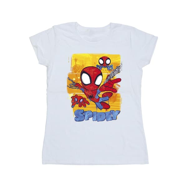 Marvel Dam/Kvinnor Spidey And His Amazing Friends Flying Bomull Navy Blue M