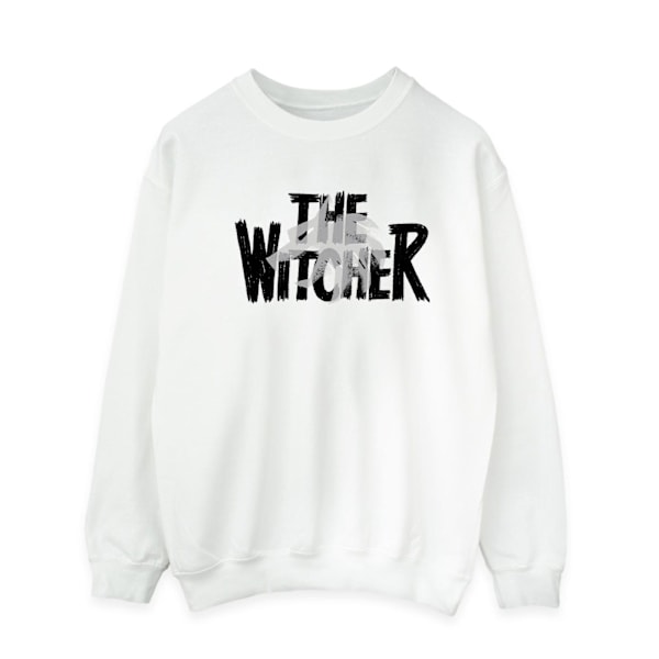 Netflix The Witcher Wolfhead Witcher Sweatshirt S Vit White S