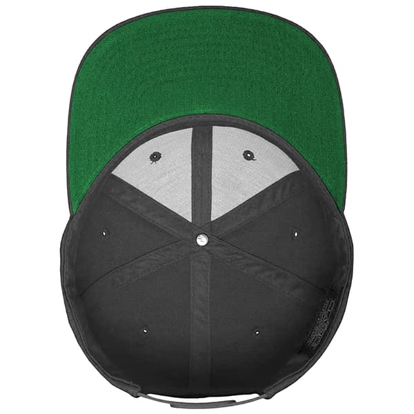 Yupoong The Classic Premium Snapback Cap One Size Dark Gre Dark Grey One Size