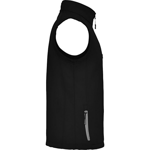 Roly Unisex Vuxen Nevada Softshell Väst S Solid Svart Solid Black S