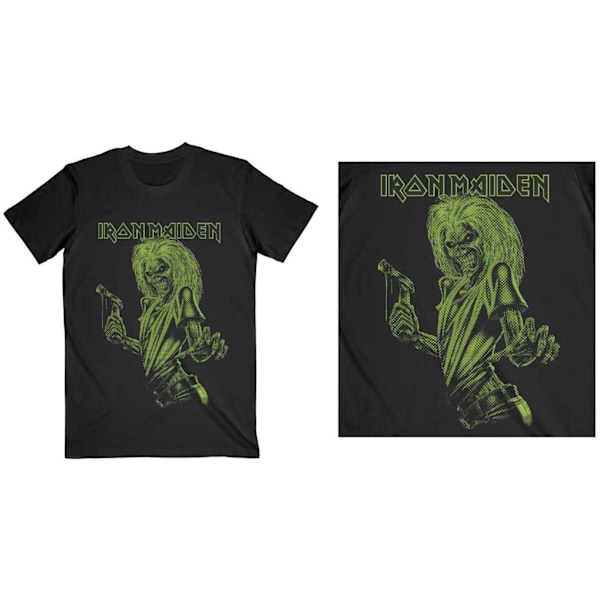 Iron Maiden Unisex Adult One Colour Eddie T-Shirt XL Svart Black XL