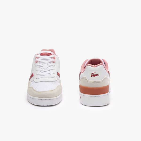 Lacoste Barn/Ungdom T-Clip Snörskor 5.5 UK Vit/Rosa White/Pink 5.5 UK