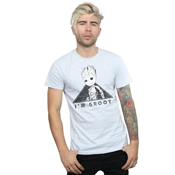 Marvel Herr Guardians Of The Galaxy Vol. 2 Groot Mono Triangle Sports Grey M