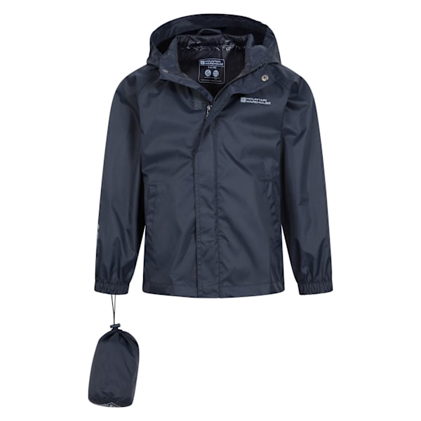 Mountain Warehouse Pakka II Vattentät Jacka för Barn 3- Dark Blue 3-4 Years