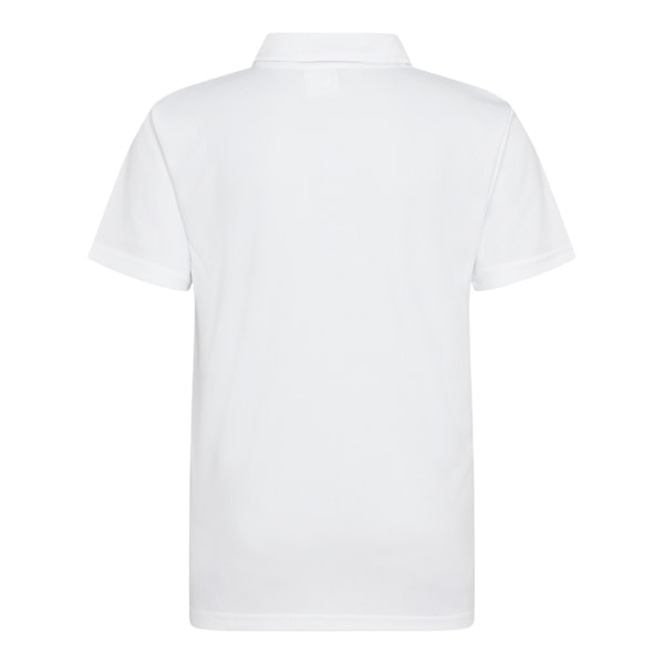 Just Cool Kids Unisex Sports Polo Plain Shirt (2-pack) 3-4 år Arctic White 3-4 Years