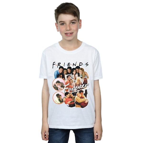 Friends Boys The One With All The Hugs T-Shirt 9-11 År Vit White 9-11 Years