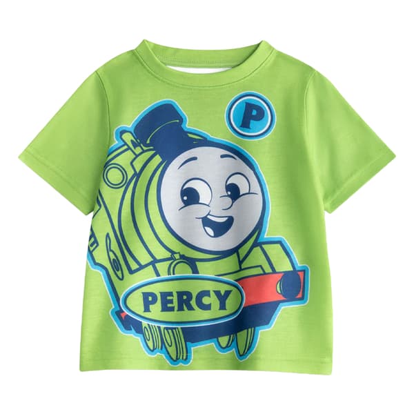 Thomas och vänner pojkar Thomas och Percy kortärmad lång pyjamas Blue/Green 4-5 Years