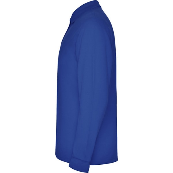 Roly Estrella långärmad pikétröja 3XL Royal Blue Royal Blue 3XL