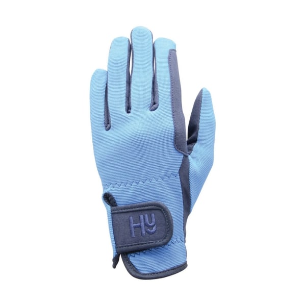 Hy5 Adults Every Day Two Tone Riding Gloves XL Marin/Sky Blue Navy/Sky Blue XL