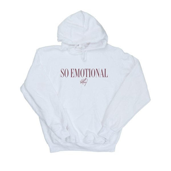 Whitney Houston Dam/Kvinnor So Emotional Hoodie L Vit White L